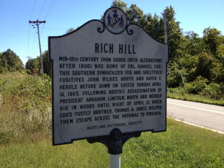 Rich Hill Historic Marker