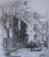 Baptist Alley Drawing