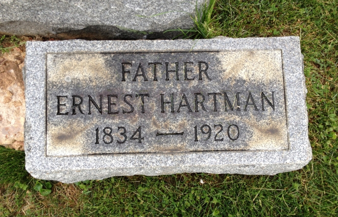 Hartman Richter's grave