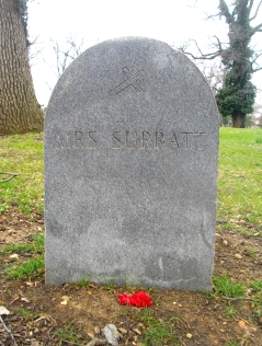 Mary Surratt's Grave 1