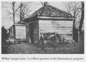 Quesenberry slave quarters Kimmel