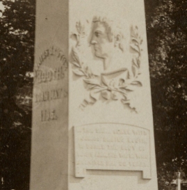 Booth monument 1893 Folger