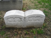Junius and Mary Ann Footstones