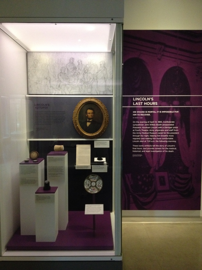 NMHM Lincoln's Last Hours exhibit